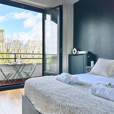Stylish Apartment With A Balcony In باريس المظهر الخارجي الصورة